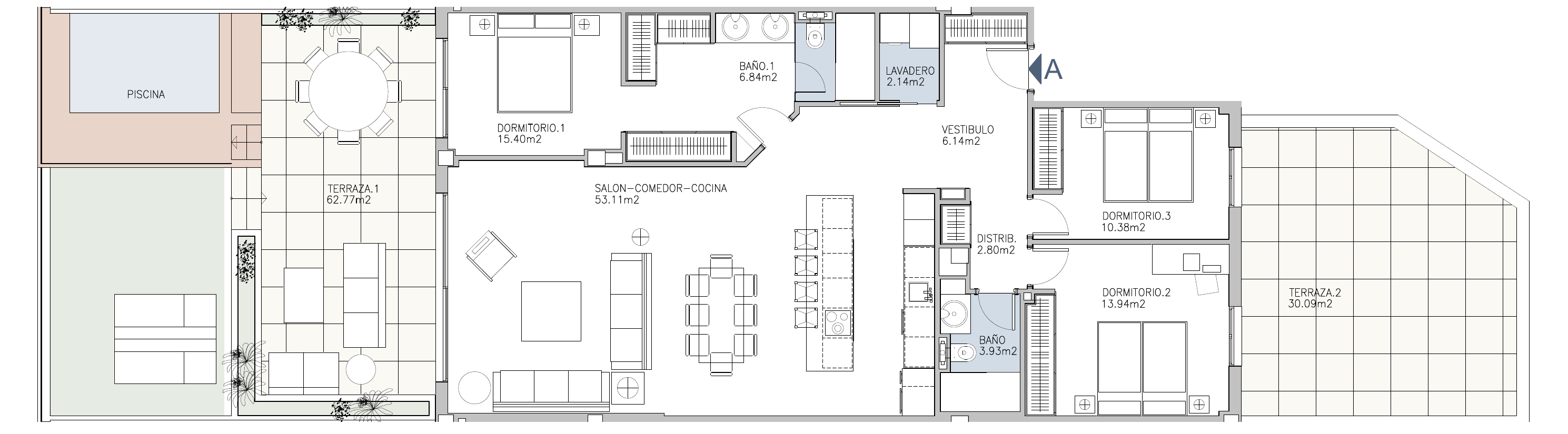 One Heights — floor plan